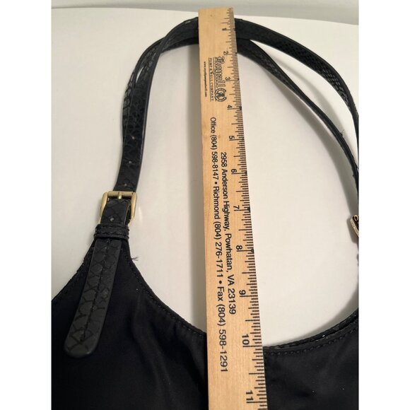 Large Black‎ Michael Kors Bag With  Straps, Buckles & many pockets - Picture 9 of 16